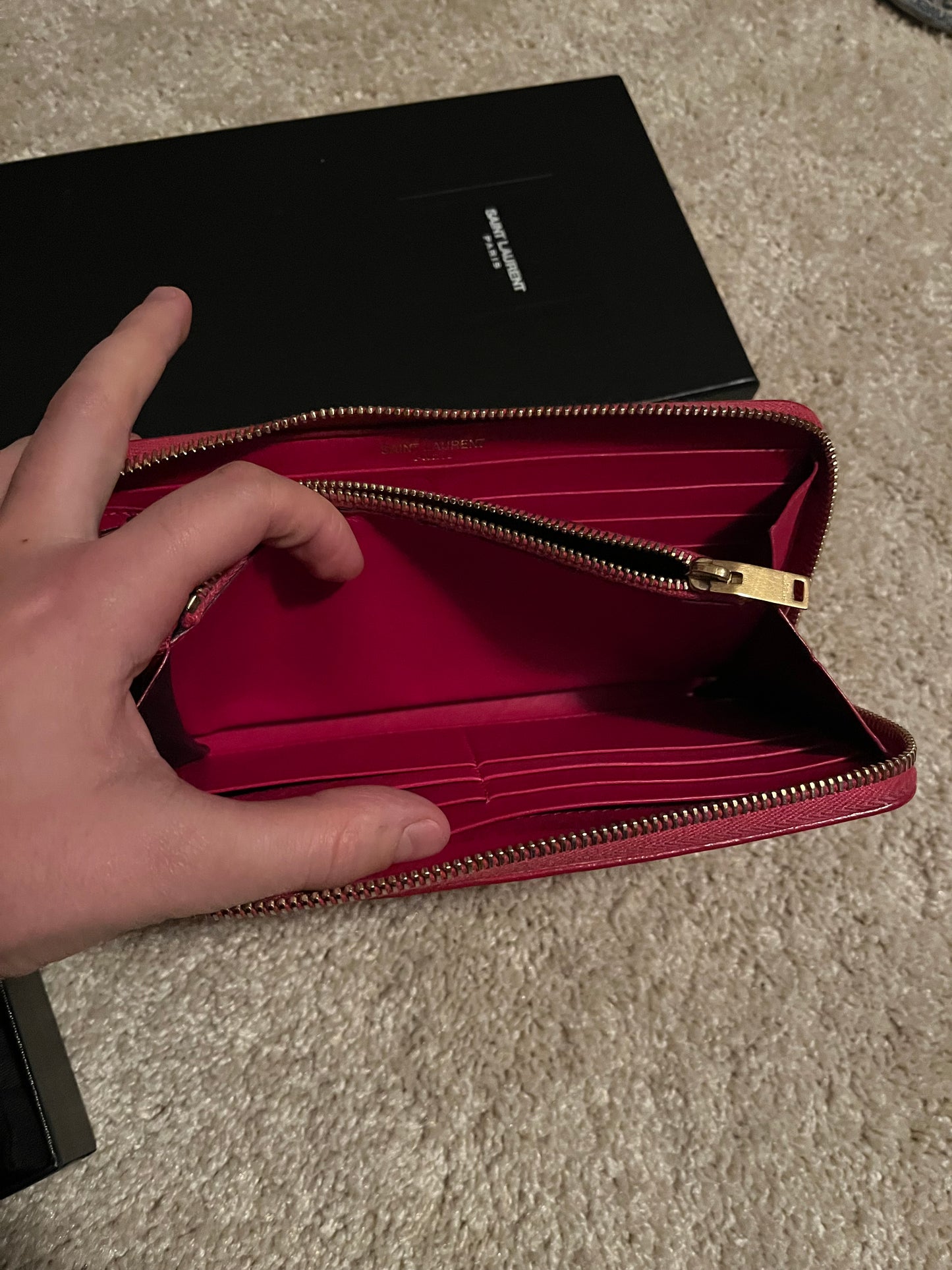 YSL wallet