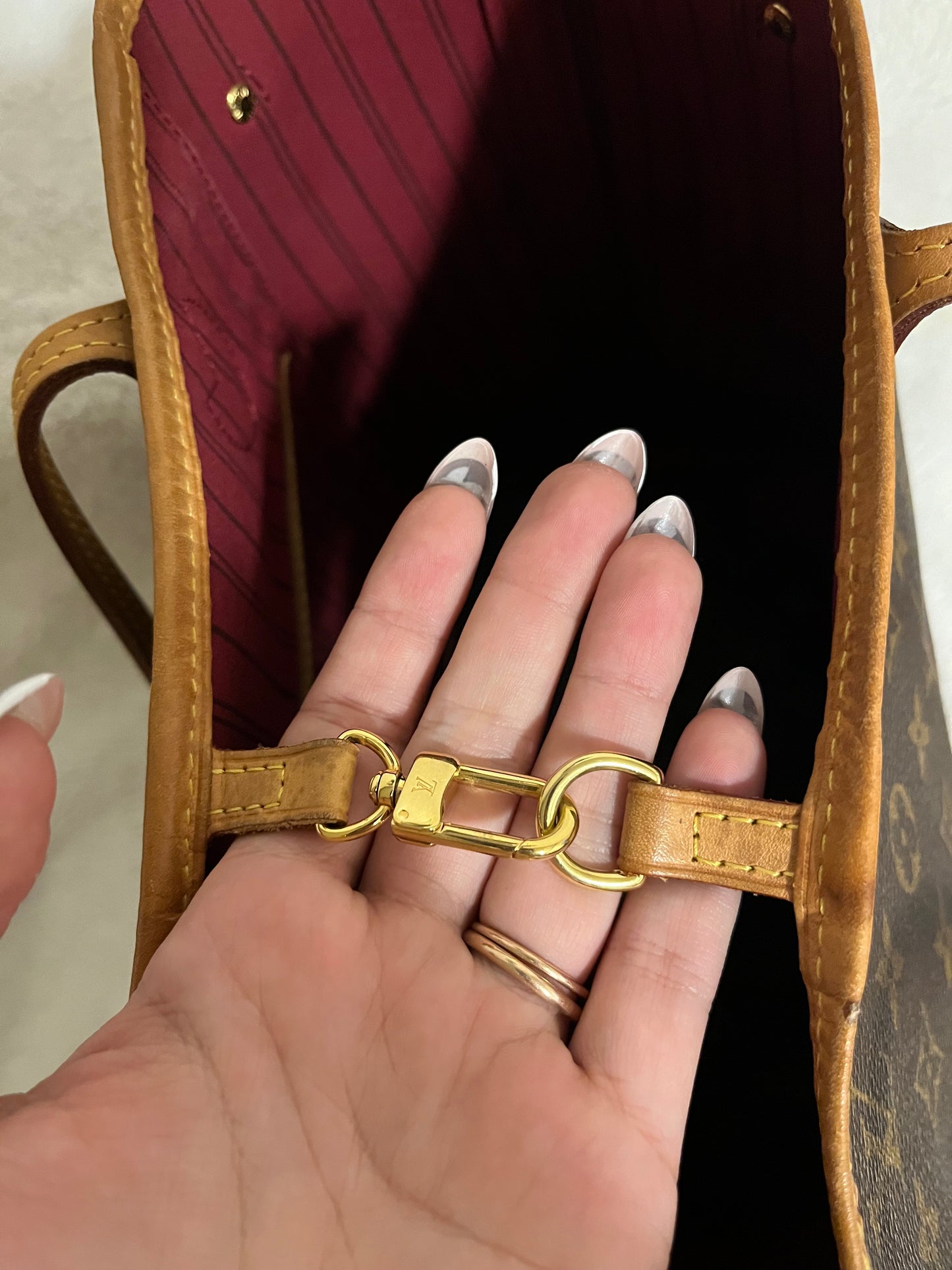 Louis Vuitton Neverfull MM with Pouch