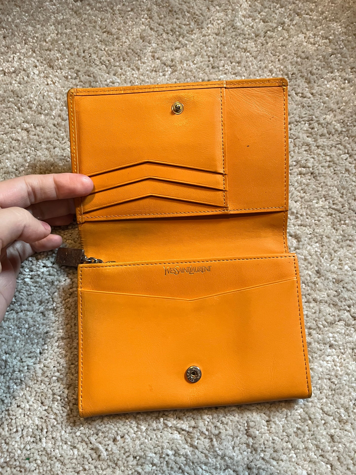 YSL wallet