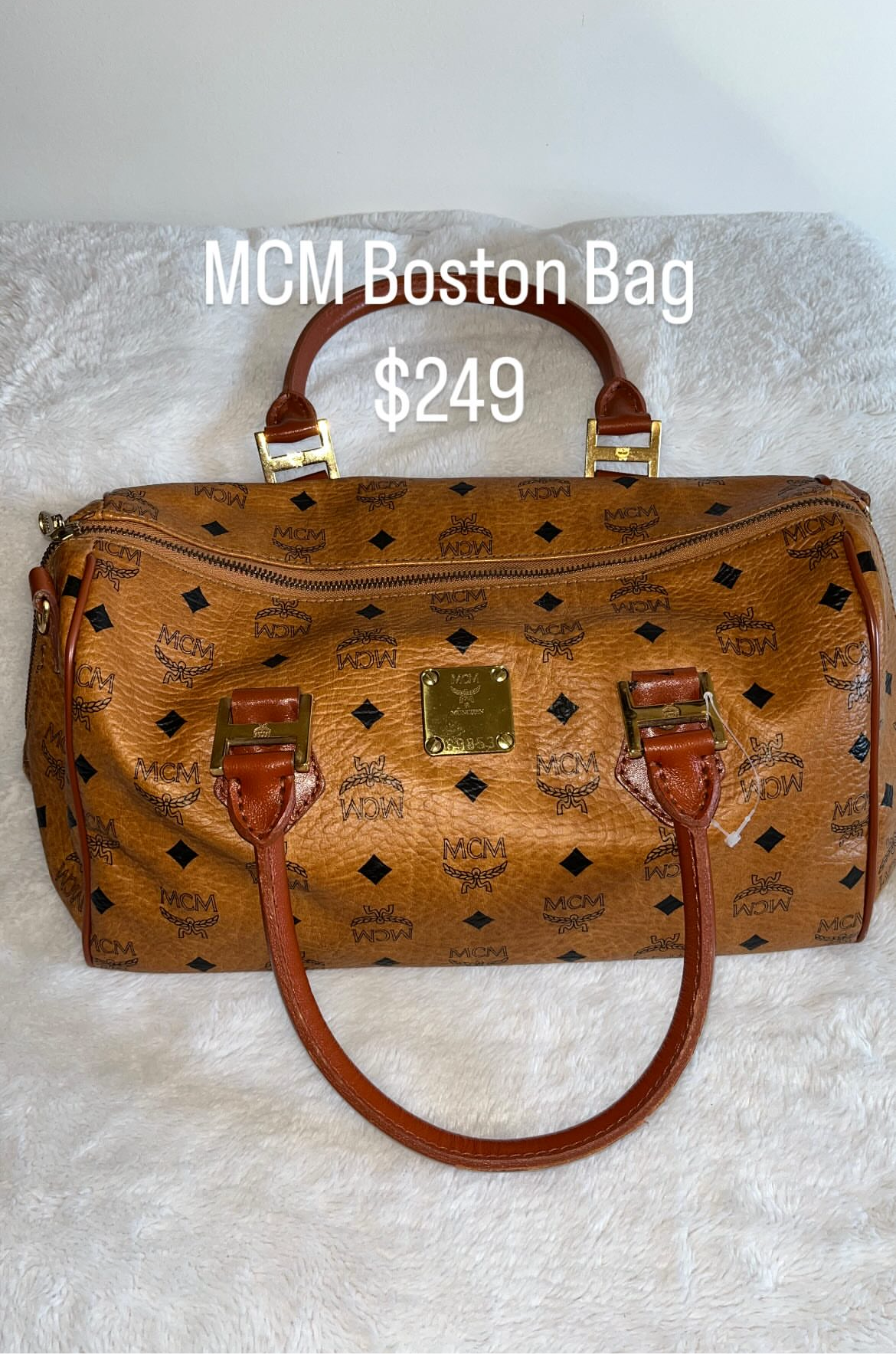 MCM Boston Bag