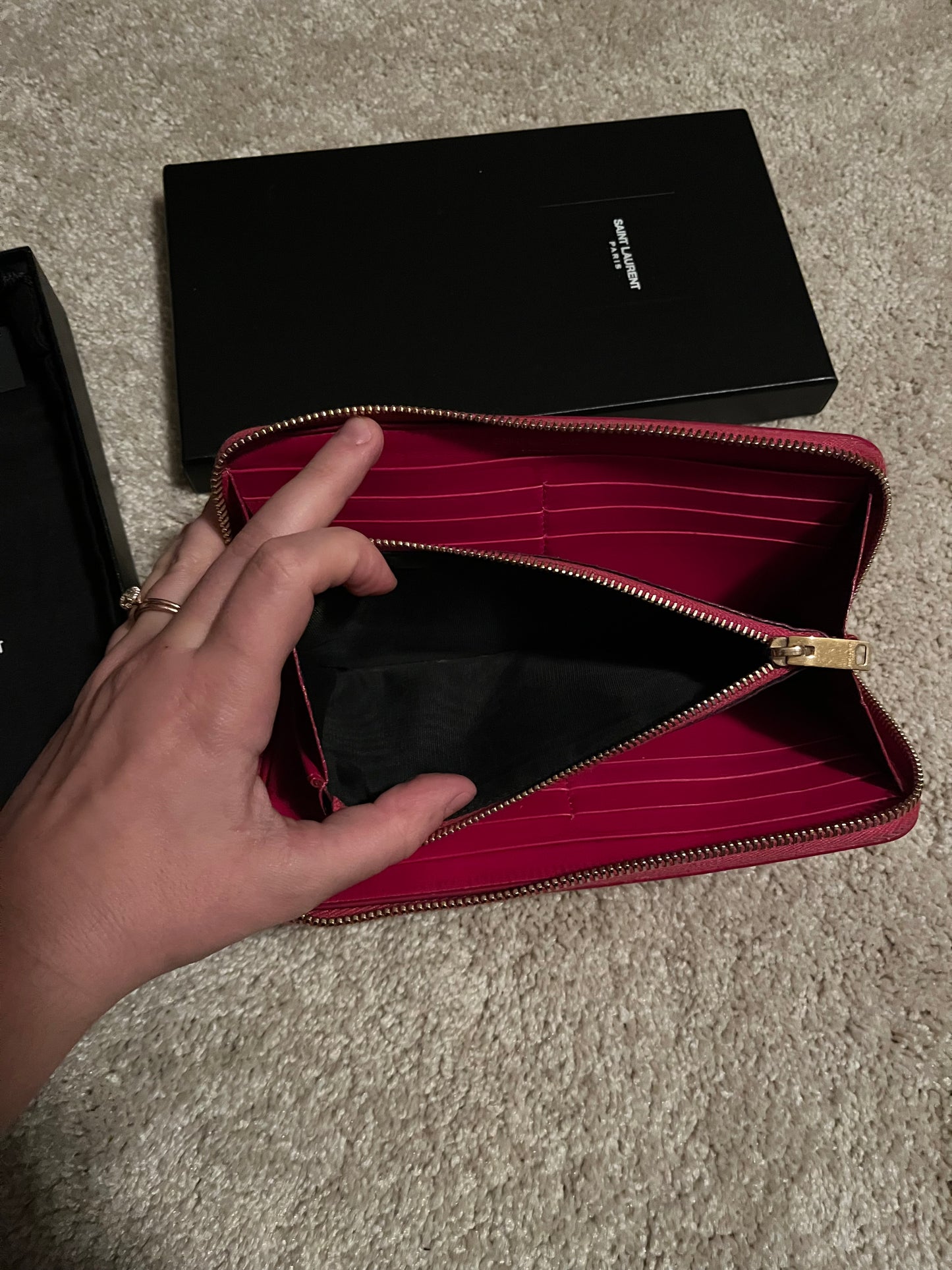 YSL wallet